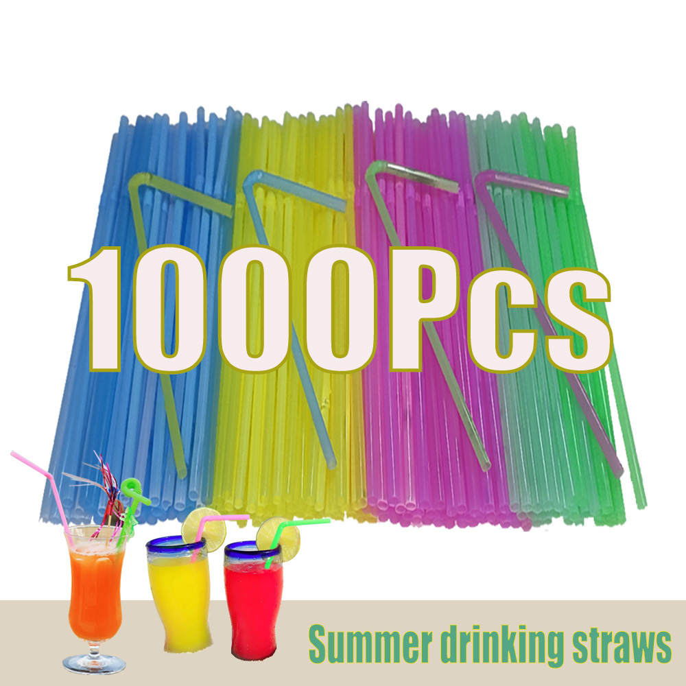 50-1000Pcs Drinking Straws Col – Kitchen Appliances Wholesale Bewertung und Preis
