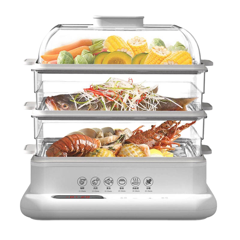 34L 800W Electric Steamer - 3- – Kitchen Appliances Wholesale Bewertung und Preis
