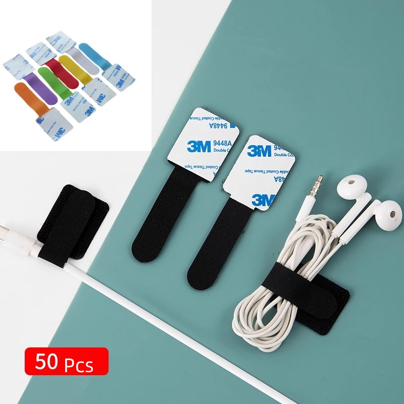 50pcs Hook and Loop Cable Ties – Kitchen Appliances At Home Bewertung und Preis