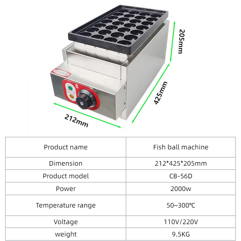 Commercial Fish Ball Waffle Ma – Kitchen Appliances Wholesale Bewertung und Preis